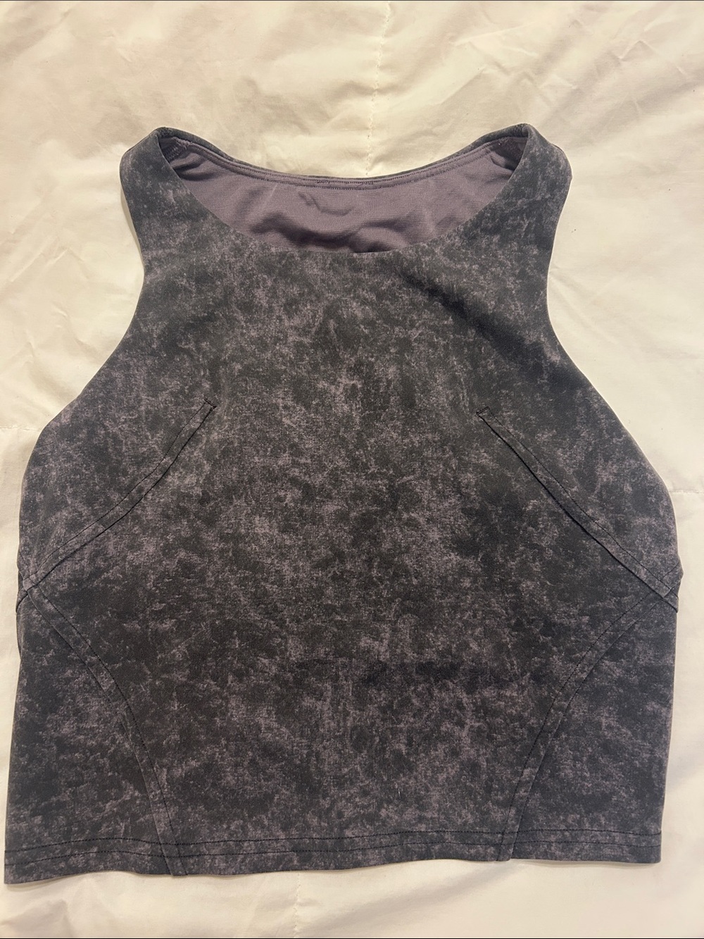 Lululemon Purple/Gray Marble Top